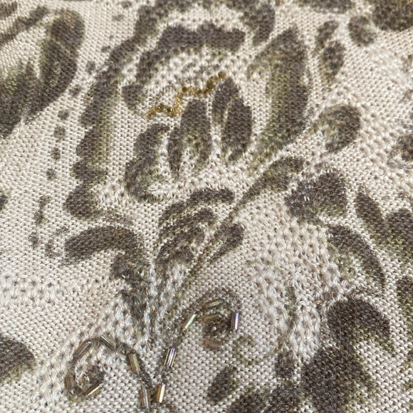 Alfred Dunner Vintage Floral Patterned Sweater - Picture 9 of 16